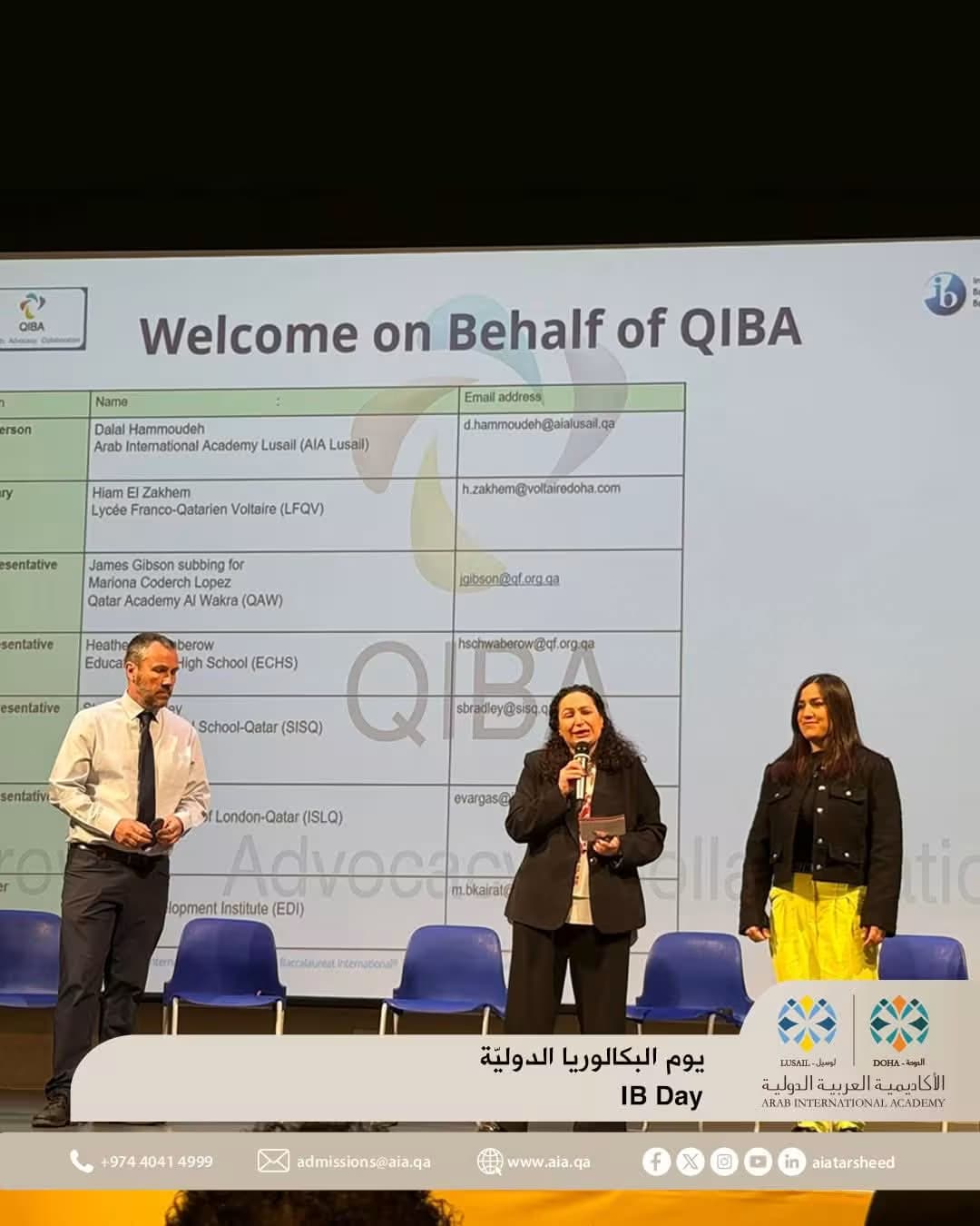 Our Teachers Participate in International Baccalaureate Day in Qatar